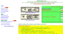 Desktop Screenshot of millionbill.com